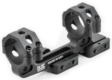 DLOC Precision Cantilever Scope Mount, 34mm Rings, 1.63" Height, Black Anodized 