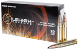 Wilson Combat LA308155TXC, 308 Win, 155 gr, Brass 