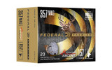 Federal Terminal Ascent, 357 Magnum, 157 Grain, 20 Round Box 