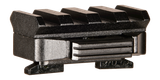 Aimshot MTML-40, M-LOK Quick-Release Picatinny Rail Adapter, Matte Black Anodized 