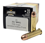 Armscor .357 Magnum 158 Grain Jacketed Hollow Point, 20 Rounds 