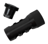 Area 419 Hellfire Self Timing Muzzle Brake, 223/6mm 5/8-24, Black Nitride 