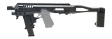 Roni Micro RONI Gen4 Glock 17/19 Conversion Kit, Stabilizing Brace, Black 