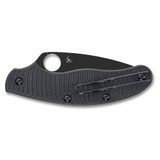 Spyderco UK Penknife Salt, CPM MagnaCut Blade, Black DLC Finish 