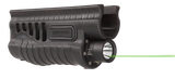 Nightstick SFL-13GL, Shotgun Forend Light with Green Laser, Black 