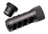 Area 419 Sidewinder Magnum, 6.5mm Self Timing Muzzle Brake, Black Nitride 