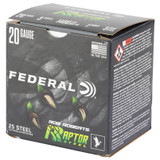 Federal Rob Roberts Raptor Steel, 20 Gauge, 3" 1 oz #3 Steel Shot, 25 Rounds 