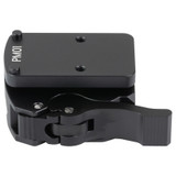 Infitac PM01, Quick Release Picatinny Rail Mount with RMR Footprint, Black 