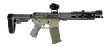 Shark Coast Tactical Bug Bear Bundle w/ Streamlight ProTac, 300 AAC BLACKOUT, 10.00" Threaded Barrel, 30 Rds, M-LOK Handguard, Black 