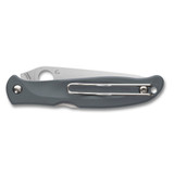 Spyderco Charisma, Folding Knife, Gray FRN Handle, Satin CTS BD1N Blade 