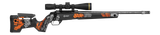 MDT 116131HOG, Chassis CRB Hunter Kit for Tikka TX3 HOG, HOG Finish 