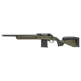 Savage Arms 110 Ultralite Predator, 22 CREEDMOOR, 22.00" Threaded Barrel, 10 Rds, Adjustable Stock, Blackout Cerakote/Hunter Green 