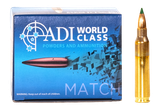 ADI World Class Match, 223 Remington, 55 Grain Sierra BlitzKing, 20 Round Box 
