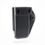 Henry Holsters S15 Single Magazine Carrier, Strong-Side IWB/OWB, Black 
