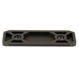 Warne Tactical, 4" M-LOK ARCA Rail, Matte Anodized Black 