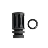 One Horse A2 Bird Cage Flash Hider, 5.56 NATO 1/2x28 Thread, Black 