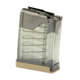 Lancer L5AWM 300BLK, Magazine, 10 Rds, Steel/Polymer Hybrid, Translucent Smoke 