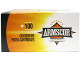 Armscor 22 TCM, 40gr JHP, Centerfire Pistol Cartridges, 100 Rounds 