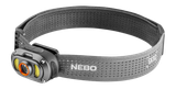 Nebo Mycro 900, Rechargeable Headlamp, Gray 