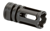 Griffin Armament Gatelok Closed Tine Flash Hider, 1/2x28 Thread Pattern, Nitride Finish 