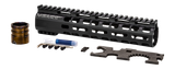 Griffin Armament LPR95 LP Rail, 9.5" M-LOK Handguard, Black Anodized 