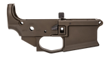 Griffin Armament MK2, Receiver, Ambidextrous Stripped Lower, Terra Brown Anodized 