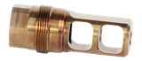 FPM Gunworks Spleen Splitter, .30 / 7.62mm Muzzle Brake, 5/8x24 Thread, Heat Treated 17-4 Stainless Steel 