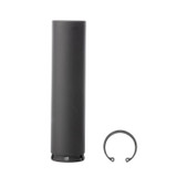 Knights Armament 7.62mm Suppressor Shroud for 7.62 PRS-1, Heat Mirage Reduction, Black 
