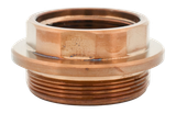 Rearden Atlas Alpha Low Profile Heat Treat, Suppressor Adapter, 1.125x28 Threads, Gold Finish 