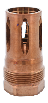 Rearden R2S, Flash Hider, 1/2x28 Thread Pitch, Atlas/Atlas XL/Plan B Compatible, Heat Treated Gold Finish 