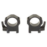 Warne Maxima Horizontal Quick Detach, 1" High Scope Rings, Matte Black Finish 