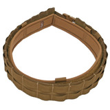 Grey Ghost Gear UGF Battle Belt, Padded Inner Two-Piece Shooting Belt, Coyote Brown 