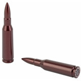 A-Zoom Snap Caps, 5.45x39mm, Aluminum Training Rounds, Red Anodized Finish, 2 Pack 