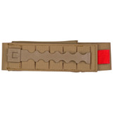 Grey Ghost Gear Tourniquet Pouch, Elastic Sides & High-Vis Red Tab, Coyote Brown 