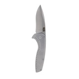SOG Aegis FLK 2.0, Folding Knife, Drop Point Blade, Silver 