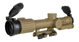 Trijicon VCOG 1-8x28, Red MRAD Segmented Circle Enhanced Reticle, FDE 