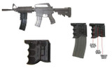 FAB Defense MG-20, Foregrip and Spare Magazine Holder, Black 