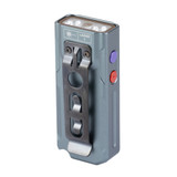 Fenix E06R, White/UV LED Flashlight with Red Laser, Gray Anodized 