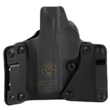 BlackPoint Tactical Leather Wing OWB, Sig P365 X-Macro Fit, Right Hand, Black 