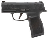SIG Sauer P365, 9MM, 3.10" Barrel, 12 Rds, Black 