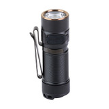 Fenix E18R V2.0, 1200 Lumen Rechargeable EDC Flashlight, Black Anodized 