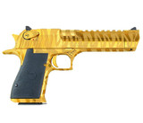 Magnum Research Desert Eagle Mark XIX, .50 AE, 6.00" Barrel, 7 RDs, Gold Tiger Stripe Finish 