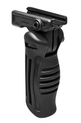 NCStar AARFVG, Folding Vertical Grip, Weaver/Picatinny Mount, Black Polymer 