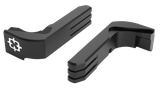 Cross Armory Mag Catch, Extended Glock Gen1-3/P80, Black Anodized Aluminum 
