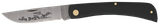 Case Sod Buster, 3.70" Tru-Sharp SS Skinner Blade, Smooth Black Synthetic Handle 