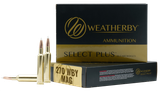 Weatherby Select Plus N270150PT, 270 WBY Mag, 150gr Nosler Spitzer Partition, 20 Rds 