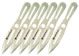 Smith & Wesson Bullseye, 8.00" Throwing Knives, Stainless Steel 