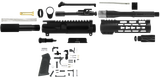 TacFire AR-15 Pistol Build Kit, KeyMod 300 Blackout, Black Steel 