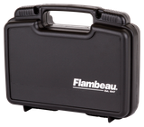 Flambeau Safe Shot Pistol Pack Case, Handgun Case, Black Polymer 