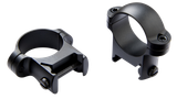 Burris Zee Rings, 1" Low Weaver-Style Scope Rings, Gloss Black Steel 
